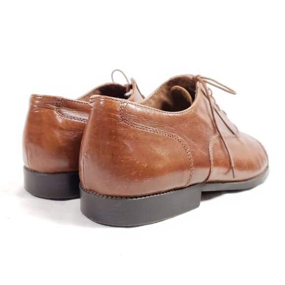 Giorgio Brutini Cap Toe Derby Men's Size 9.5 Brown Leather - Picture 5 of 8